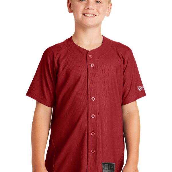 Youth Diamond Era Full Button Jersey Thumbnail